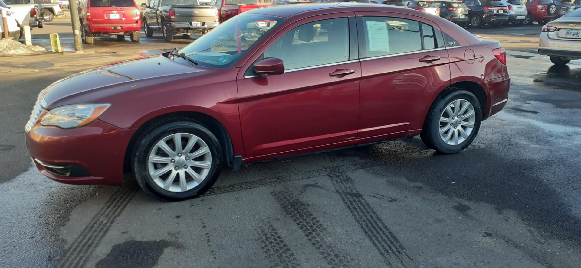 2013 Chrysler 200 (1C3CCBBB1DN) , located at 2015 Cambell Street, Rapid City, SD, 57701, (605) 342-8326, 44.066433, -103.191772 - CARFAX AVAILABLE - Photo#0